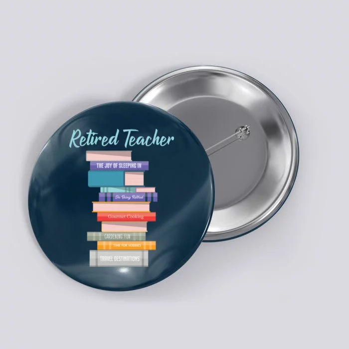 Retired Teacher Button