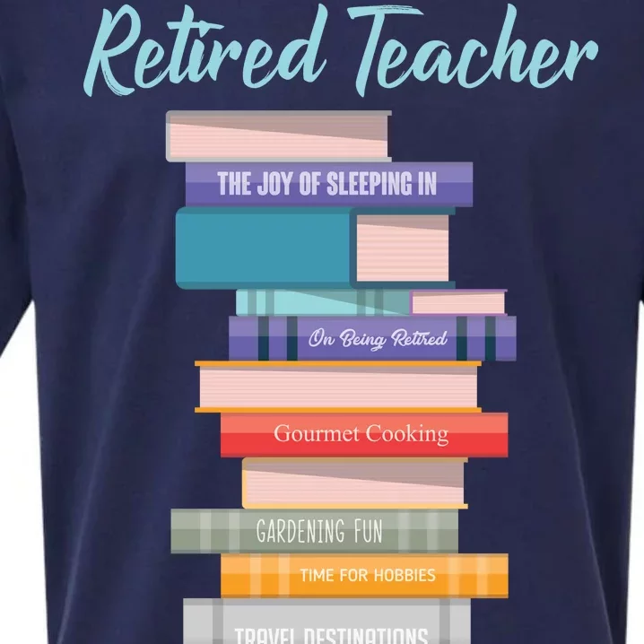 Retired Teacher Sueded Cloud Jersey T-Shirt