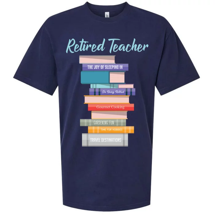 Retired Teacher Sueded Cloud Jersey T-Shirt