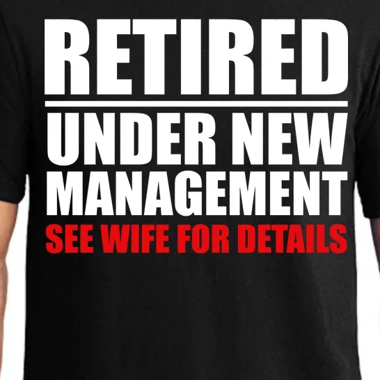 Retired Under New Management Pajama Set