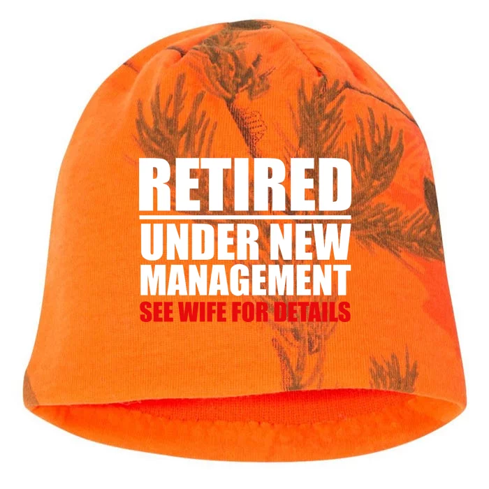 Retired Under New Management Kati - Camo Knit Beanie