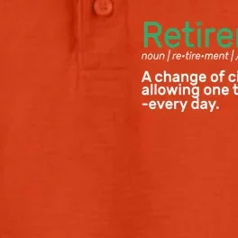 Retirement Fishing Definition Dry Zone Grid Performance Polo