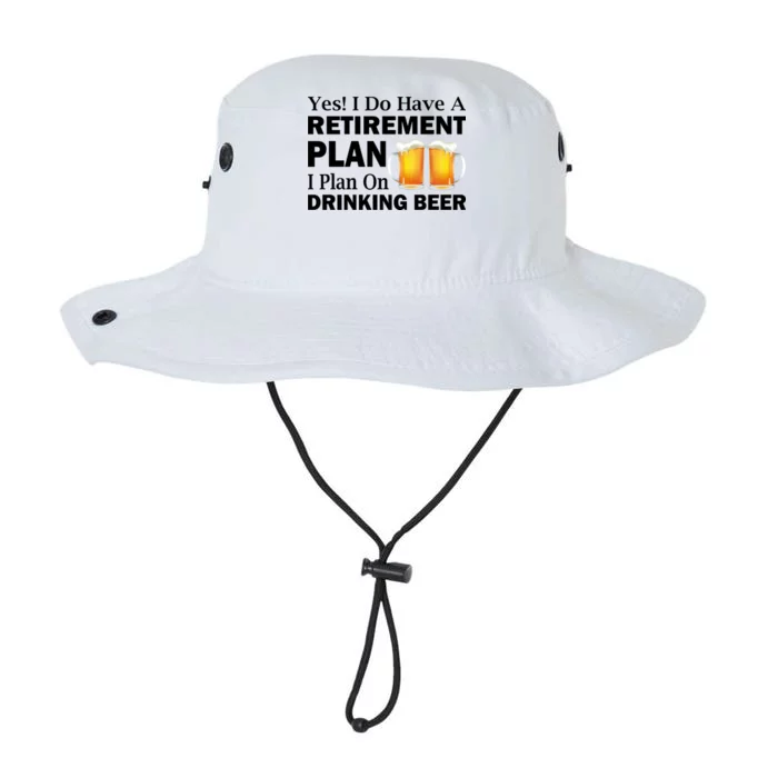 Retirement Plan Drinking Beer Legacy Cool Fit Booney Bucket Hat