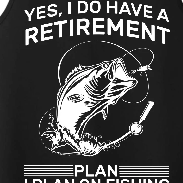 Retirement Plan Fishing Performance Tank