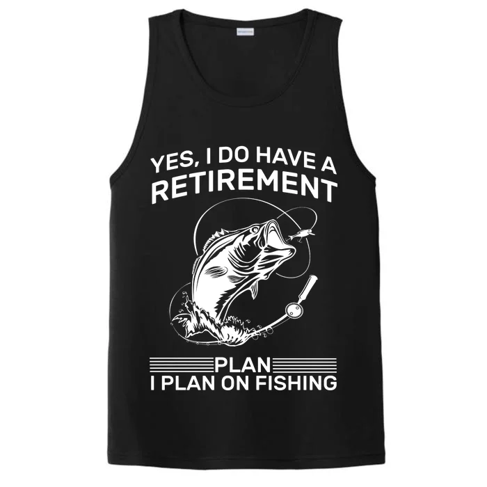 Retirement Plan Fishing Performance Tank