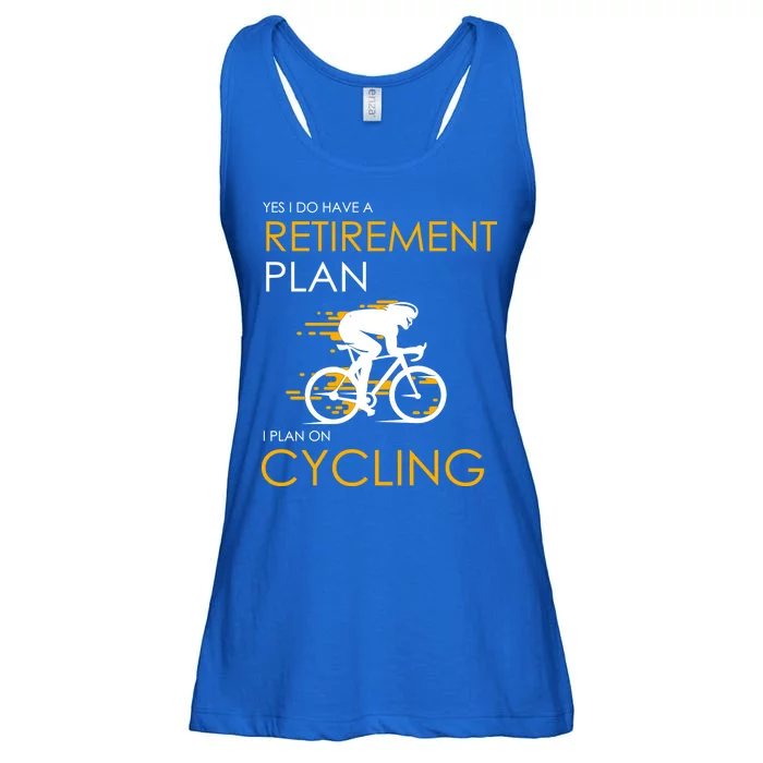 Retirement Plan On Cycling Ladies Essential Flowy Tank