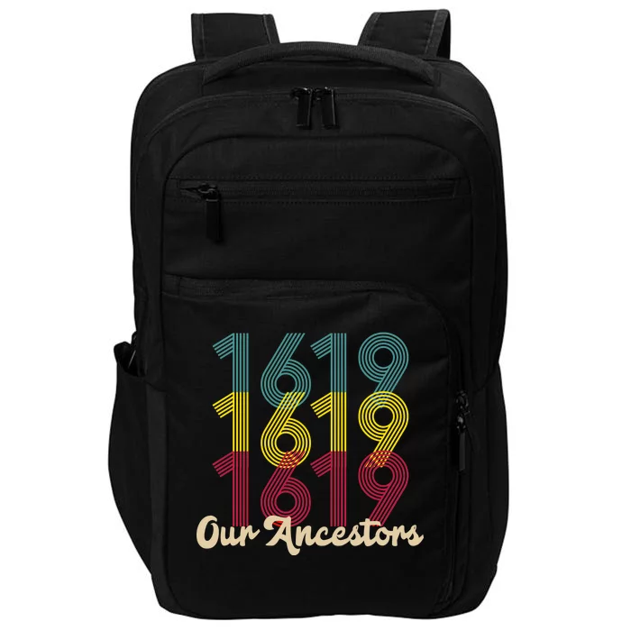 Retro 1619 Our Ancestors Impact Tech Backpack