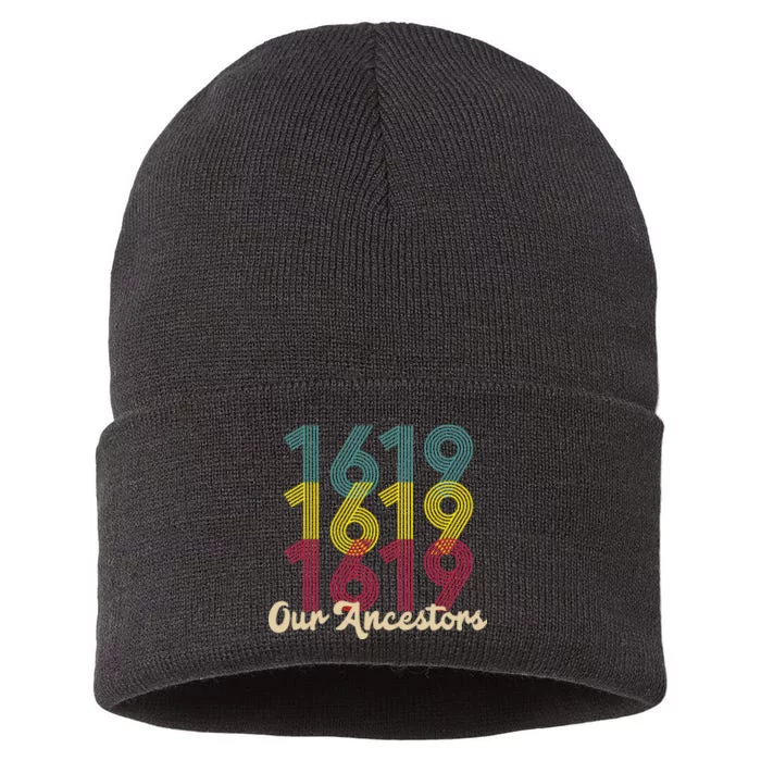 Retro 1619 Our Ancestors Sustainable Knit Beanie