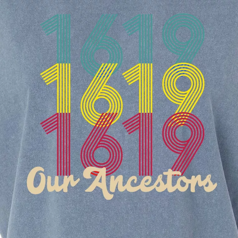 Retro 1619 Our Ancestors Garment-Dyed Women's Muscle Tee