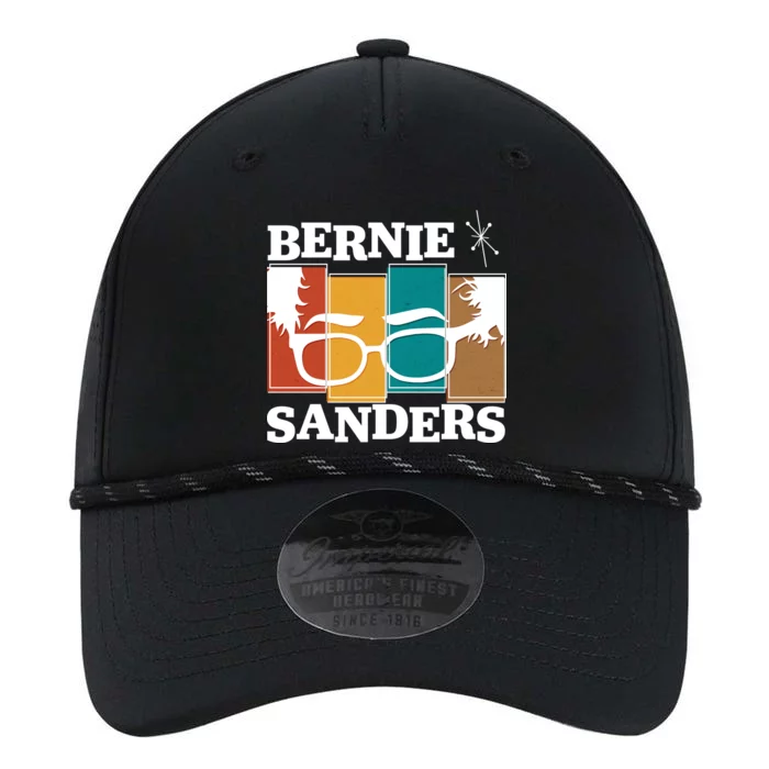 Retro 50's Bernie Sanders Logo Performance The Dyno Cap