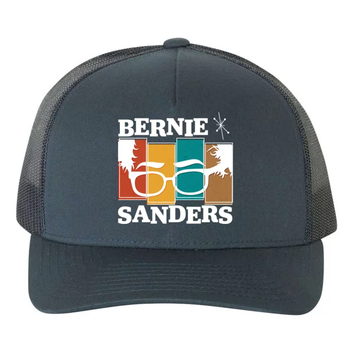 Retro 50's Bernie Sanders Logo Yupoong Adult 5-Panel Trucker Hat