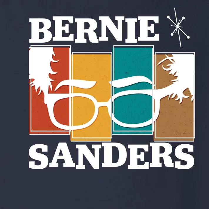 Retro 50's Bernie Sanders Logo Toddler Long Sleeve Shirt