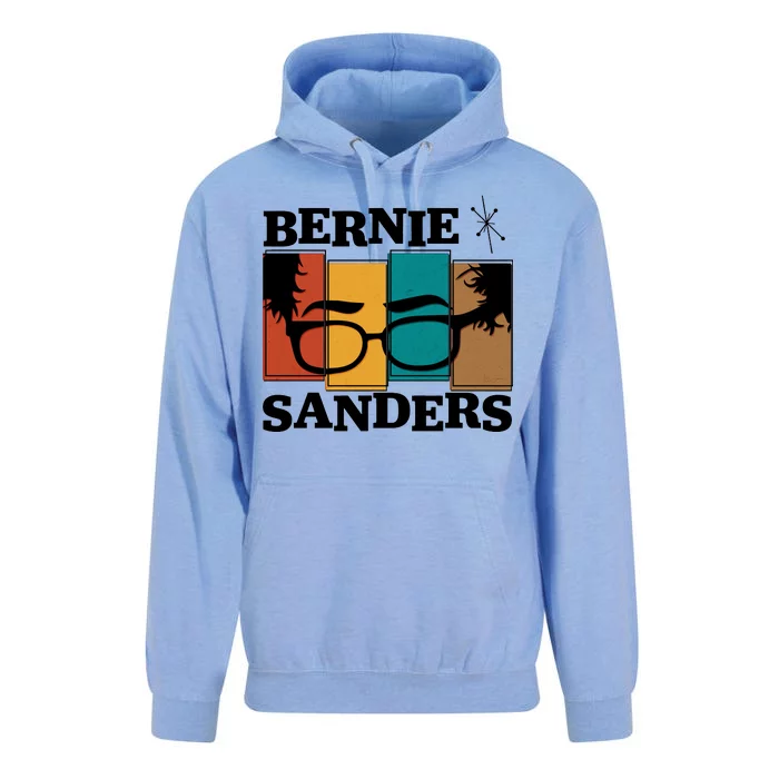 Retro 50's Bernie Sanders Logo Unisex Surf Hoodie