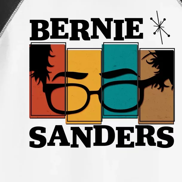 Retro 50's Bernie Sanders Logo Toddler Fine Jersey T-Shirt