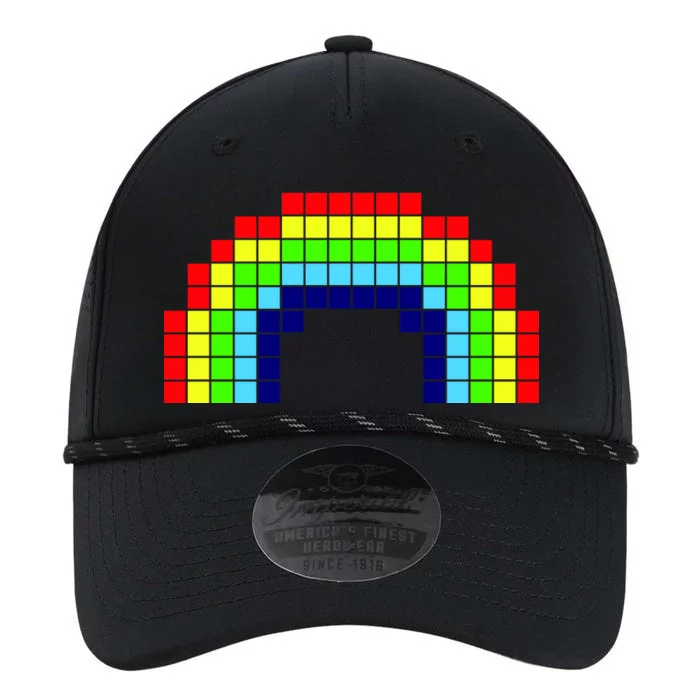 Retro 8 Bit Rainbow Performance The Dyno Cap