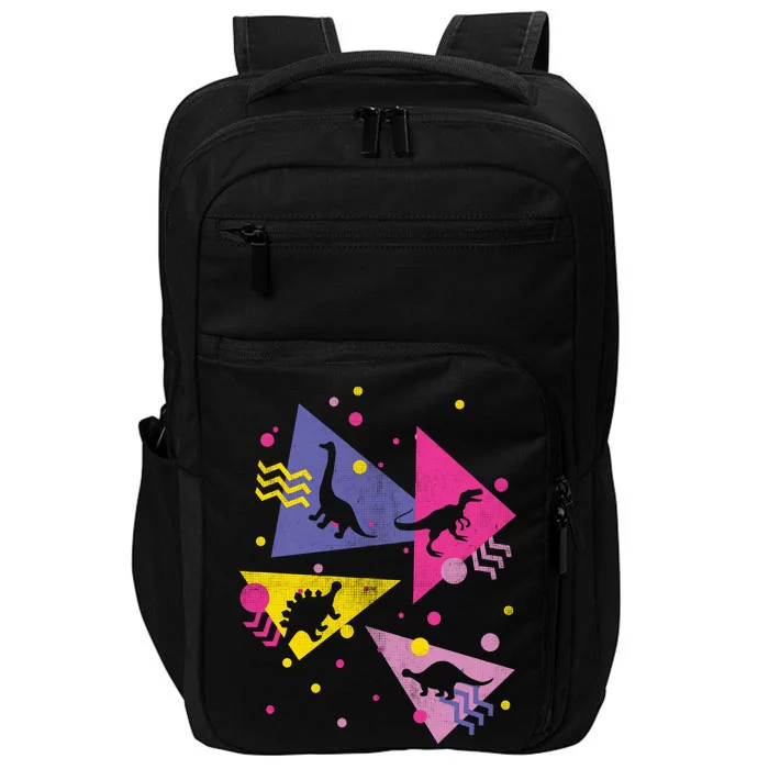 Retro 80's Dinosaurs Impact Tech Backpack