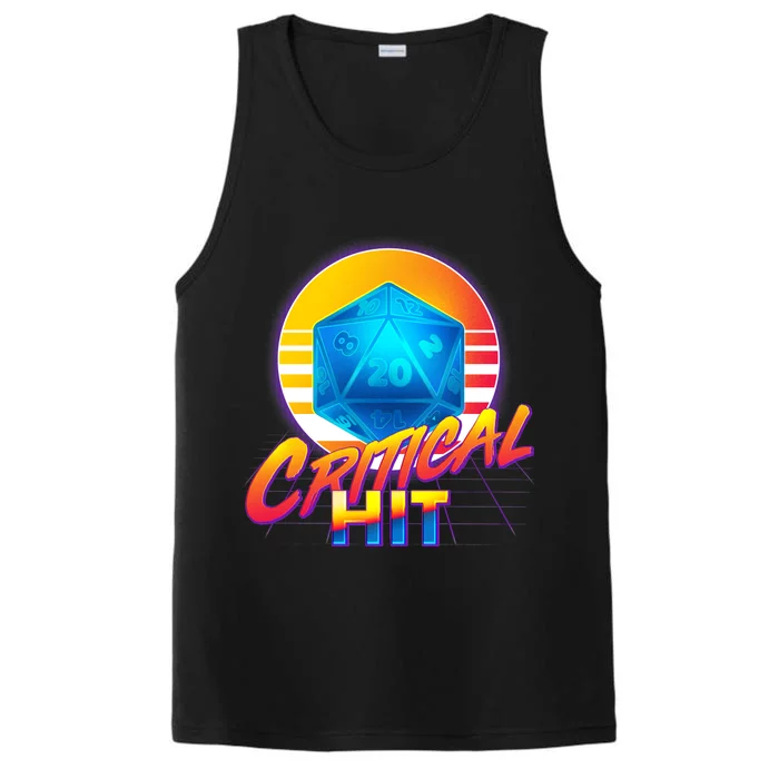 Retro 80's DnD Critical Hit Performance Tank