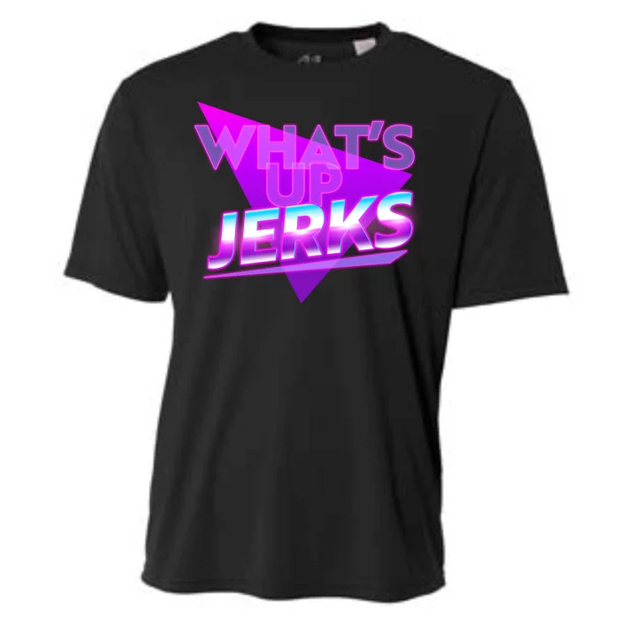 Retro 80's Eighties What's Up Jerks Cooling Performance Crew T-Shirt