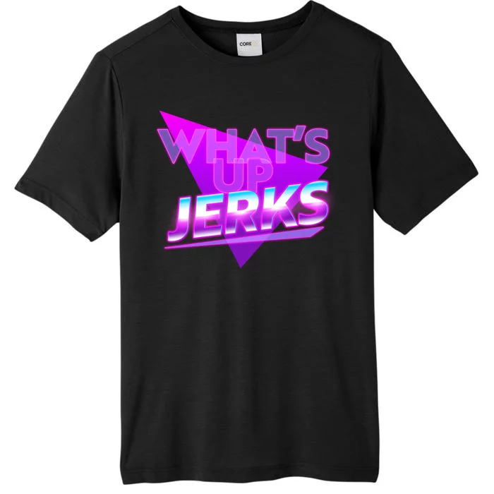 Retro 80's Eighties What's Up Jerks ChromaSoft Performance T-Shirt