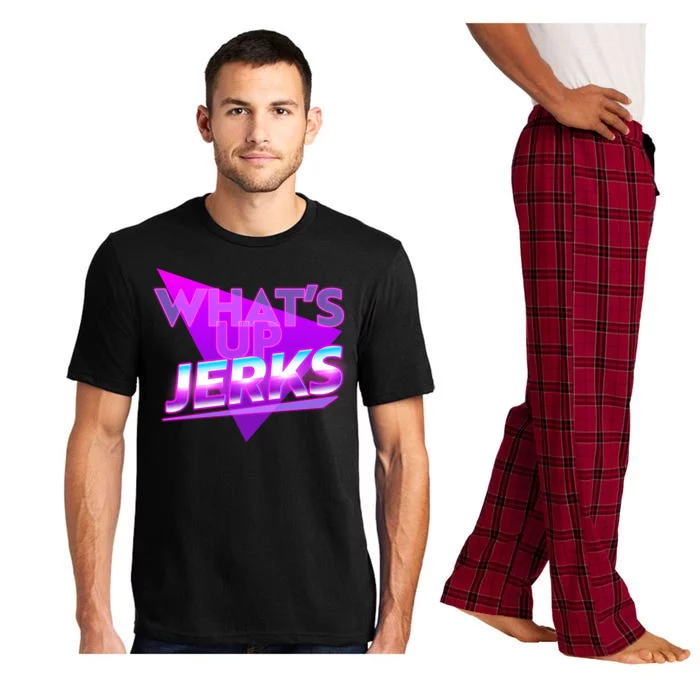 Retro 80's Eighties What's Up Jerks Pajama Set