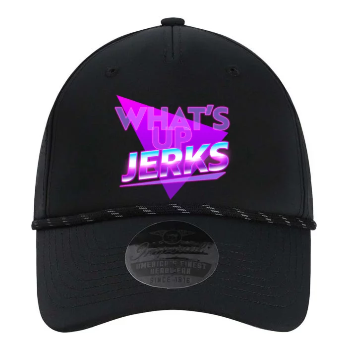 Retro 80's Eighties What's Up Jerks Performance The Dyno Cap