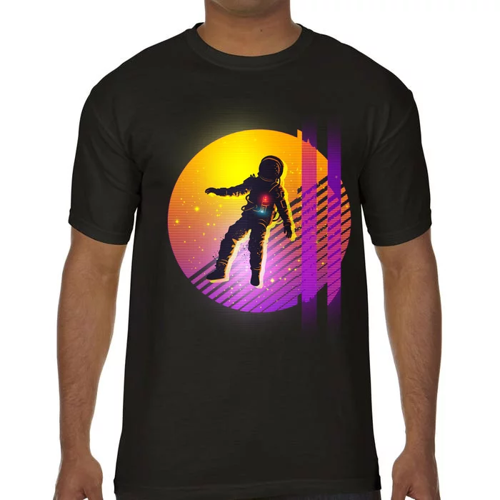 Retro 80's Glitch Astronaut Comfort Colors T-Shirt