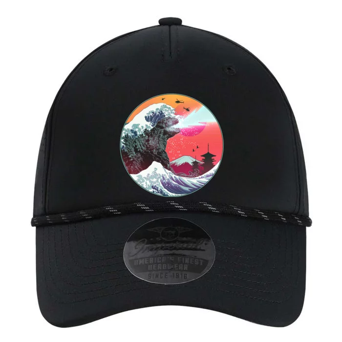 Retro 80's Godzilla Attack Wave Performance The Dyno Cap