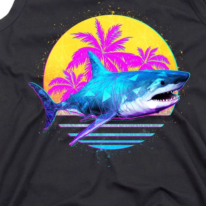 Retro 80s Polygon Shark Tank Top