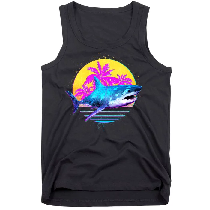 Retro 80s Polygon Shark Tank Top