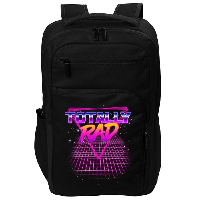 Retro 80's Totally Rad Impact Tech Backpack