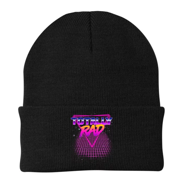 Retro 80's Totally Rad Knit Cap Winter Beanie