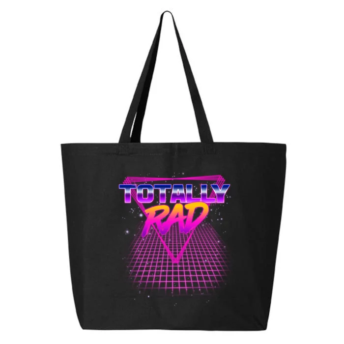 Retro 80's Totally Rad 25L Jumbo Tote