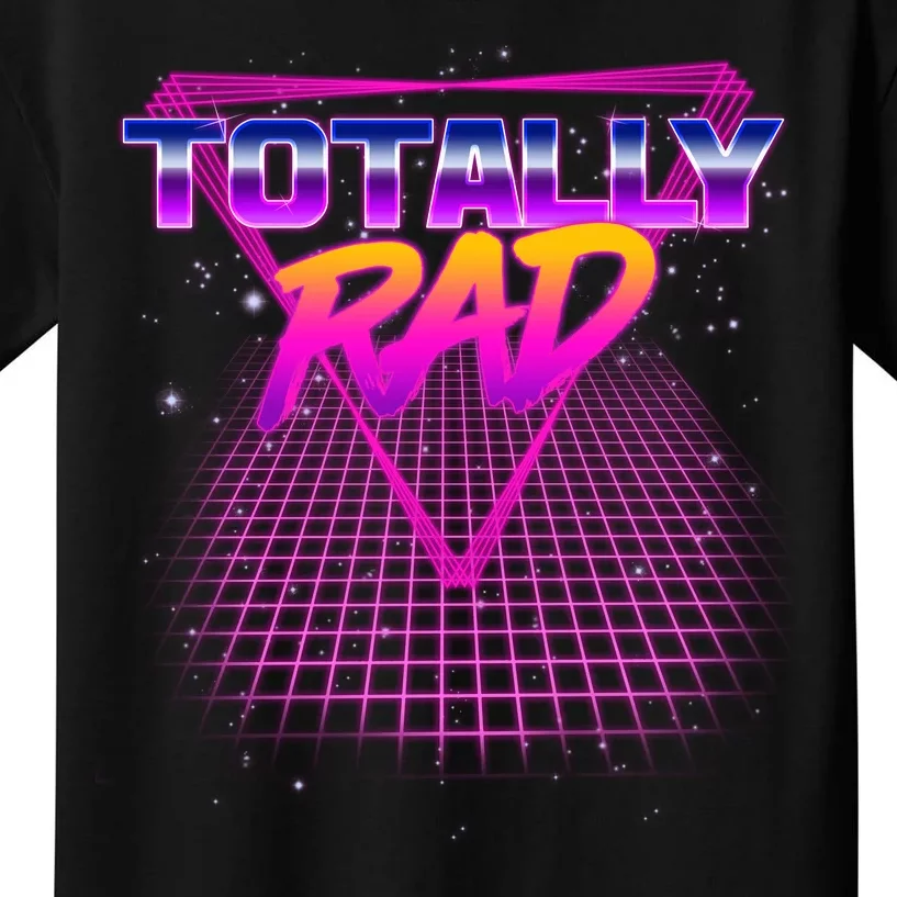 Retro 80's Totally Rad Kids T-Shirt