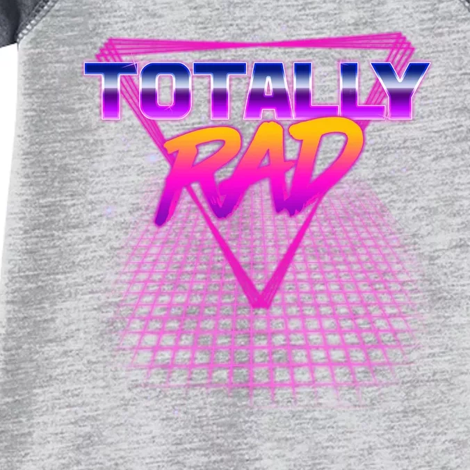 Retro 80's Totally Rad Infant Baby Jersey Bodysuit