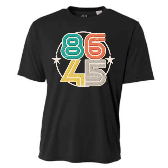 Retro 86 45 Impeach Trump Cooling Performance Crew T-Shirt