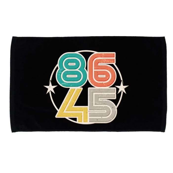 Retro 86 45 Impeach Trump Microfiber Hand Towel