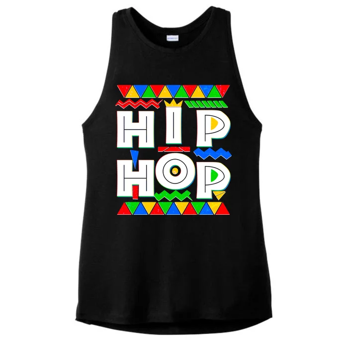 Retro 90's Hip Hop Ladies Tri-Blend Wicking Tank