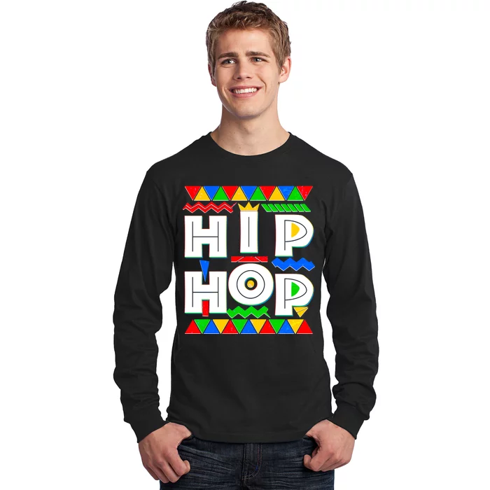 Retro 90's Hip Hop Long Sleeve Shirt