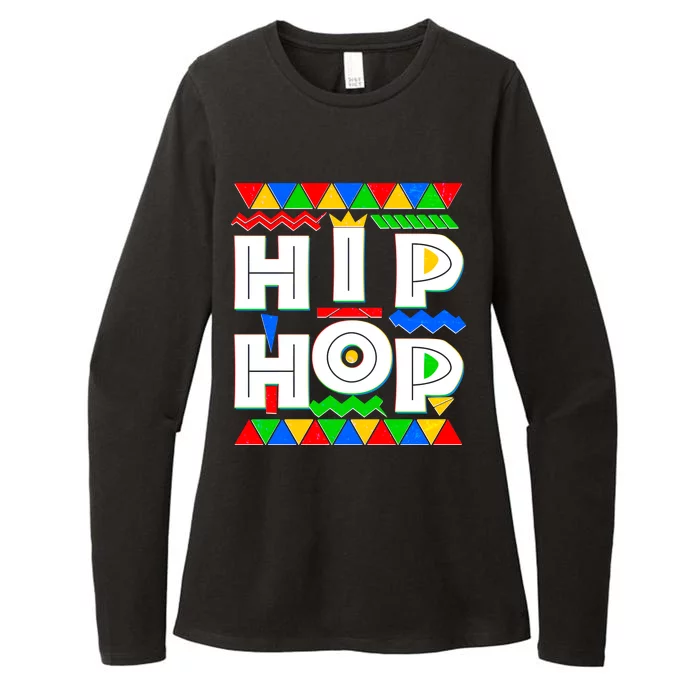 Retro 90's Hip Hop Womens CVC Long Sleeve Shirt