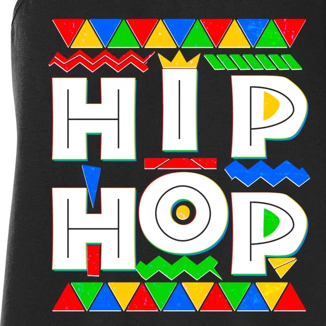 Retro 90's Hip Hop Women's Racerback Tank