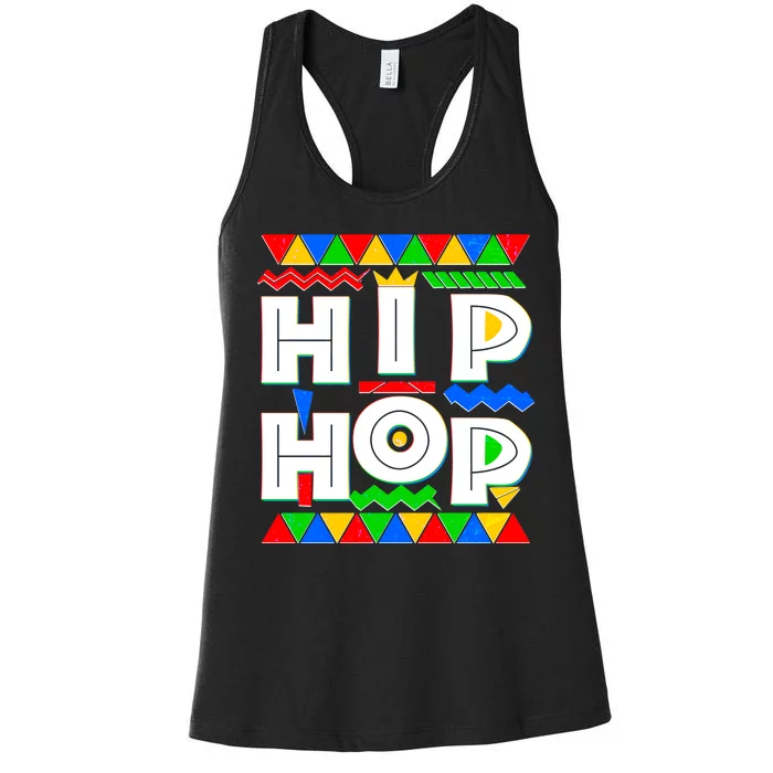 Retro 90's Hip Hop Women's Racerback Tank