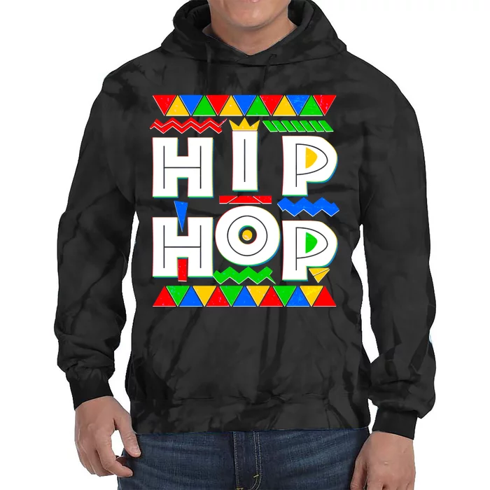 Retro 90's Hip Hop Tie Dye Hoodie