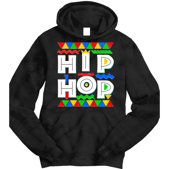 Retro 90's Hip Hop Tie Dye Hoodie