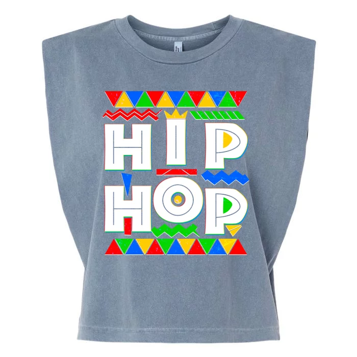 Retro 90's Hip Hop Garment-Dyed Women's Muscle Tee