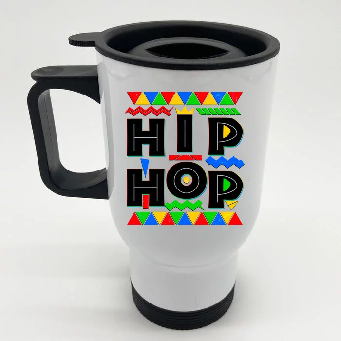 Retro 90's Hip Hop Front & Back Stainless Steel Travel Mug