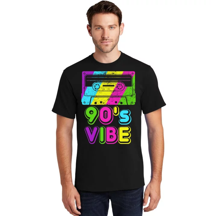 Retro 90's Vibe Vintage Tall T-Shirt