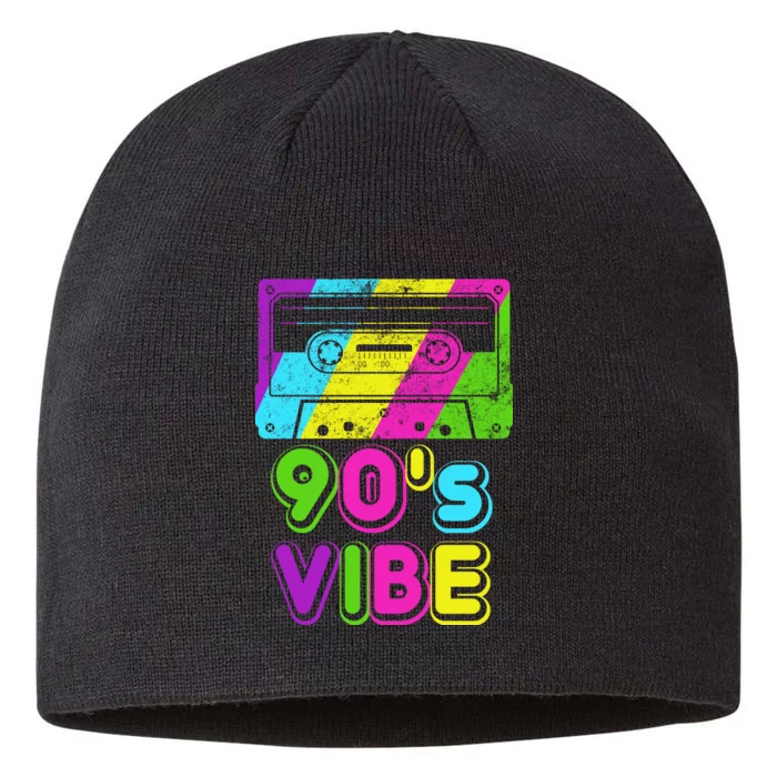 Retro 90's Vibe Vintage 8 1/2in Sustainable Knit Beanie