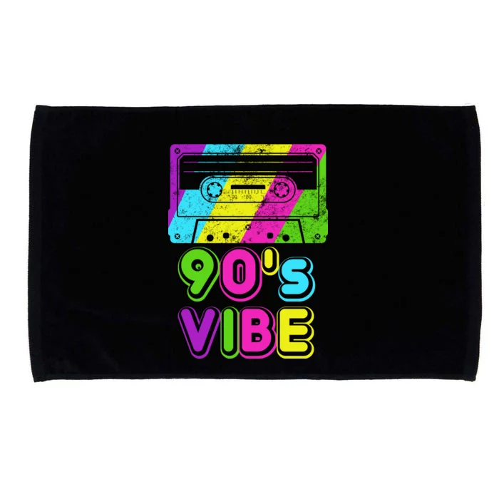 Retro 90's Vibe Vintage Microfiber Hand Towel