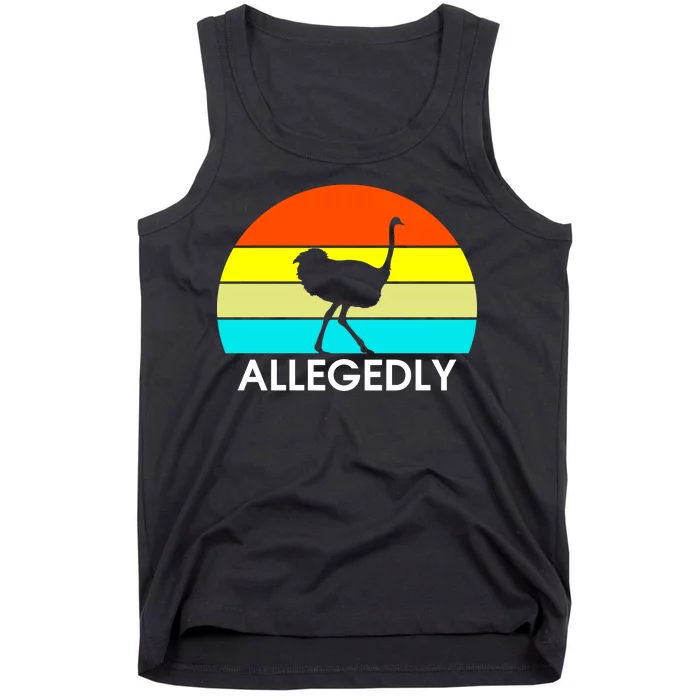 Retro Allegedly Ostrich Vintage Tank Top