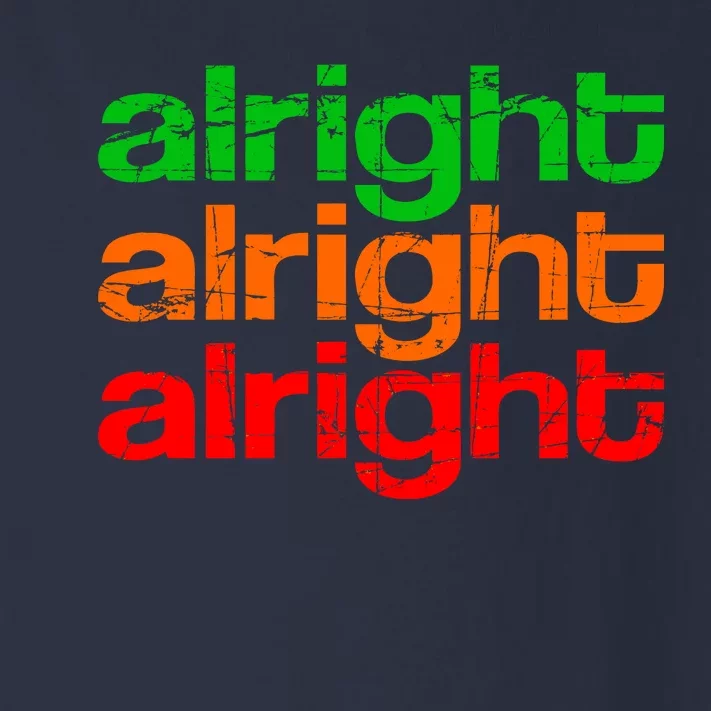 Retro Alright Logo Toddler Long Sleeve Shirt